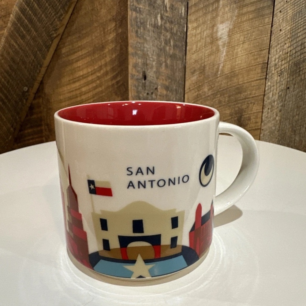 2013 San Antonio Starbucks You Are Here Collection Coffee Mug 14 Oz souvenir
